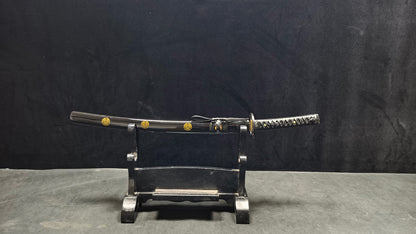 Destruction（T10 earth covered burning blade, quenched black）katana