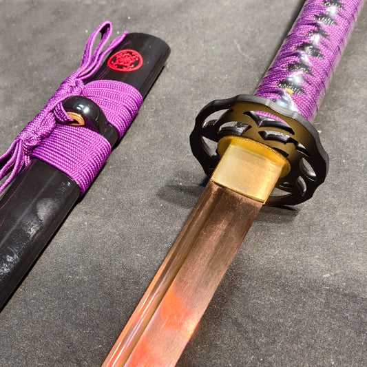 Bauhinia（Spring steel quenched purple）katana