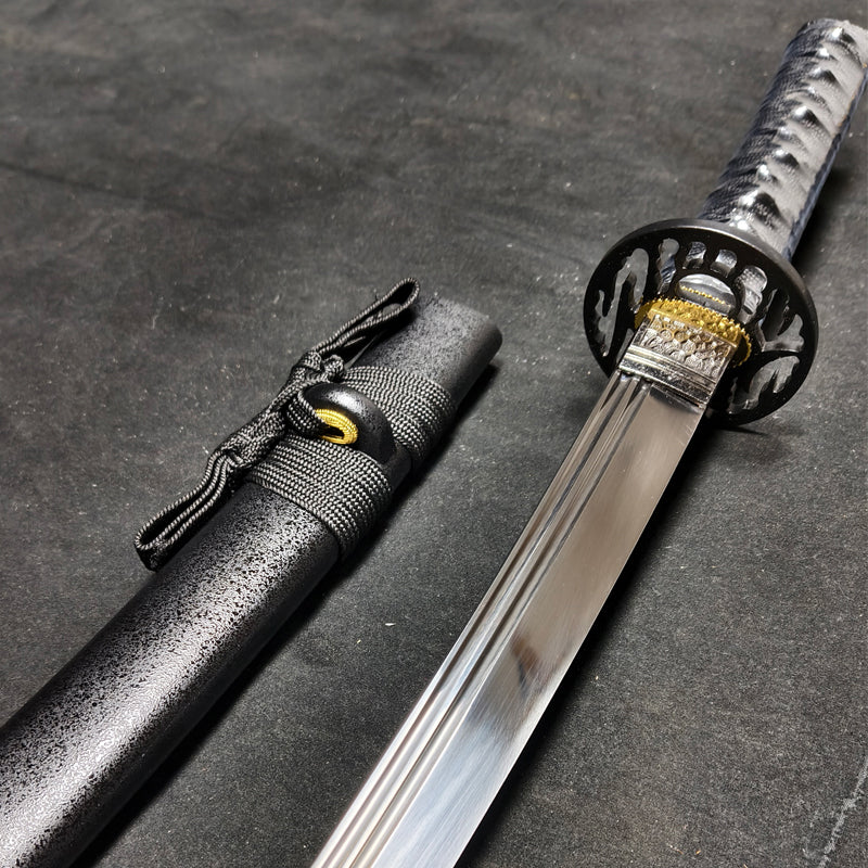knife warrior（spring steel forged）extremely sharp,katana ,short knife