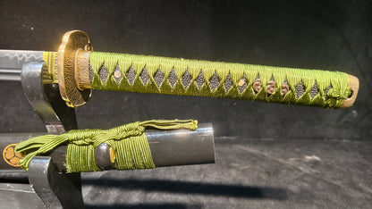 T10 (cover the soil and burn the blade to form a special pattern)katana