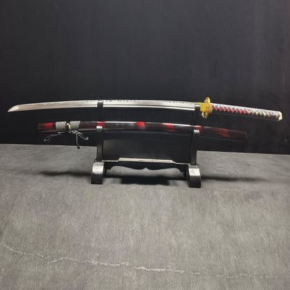 red feather warrior（Medium carbon steel forging process）katana