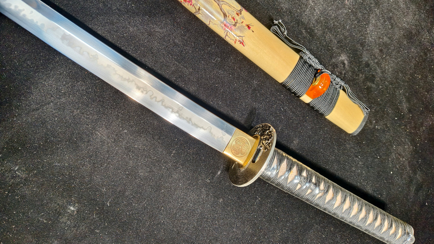 T10（Covered with soil and burned to create the blade's special pattern）katana