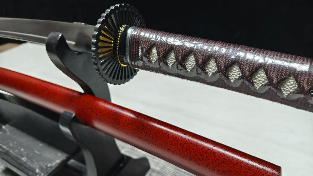 red warrior（Medium carbon steel forging process）katana,