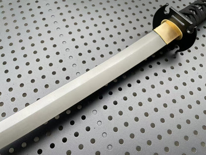 black warrior（ Carbon steel forging process）katana,Blade surface: overall titanium plating (good anti-rust performance)