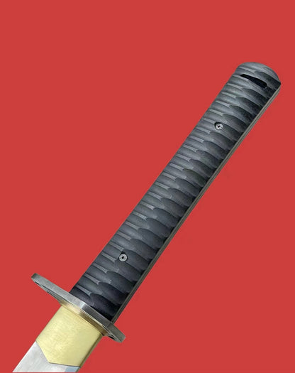 Tactical Great Samurai（1095 Covered with soil and fire burns the blade）katana