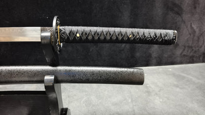 Demonic thorn（T10 blade covered with clay and burnt edge process）katana
