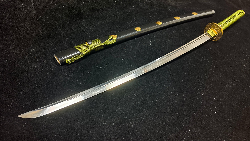 T10 (cover the soil and burn the blade to form a special pattern)katana