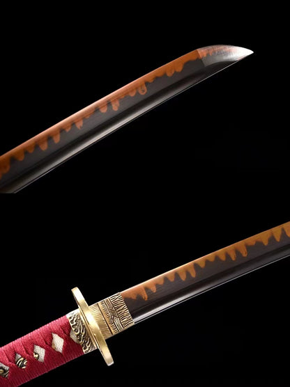 Dragon Soul，T10（Clay-covered fire-burning blade）katana