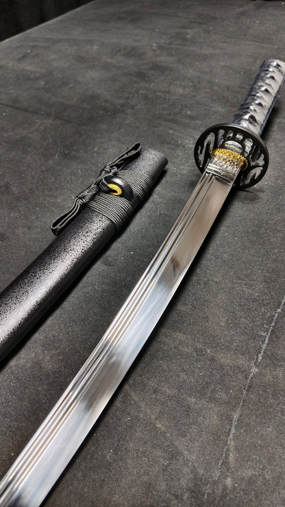 knife warrior（spring steel forged）extremely sharp,katana ,short knife